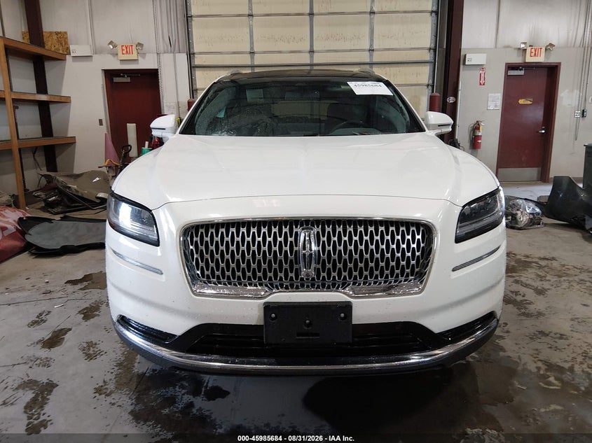 LINCOLN NAUTILUS 2021 VIN 2LMPJ8KP0MBL01389