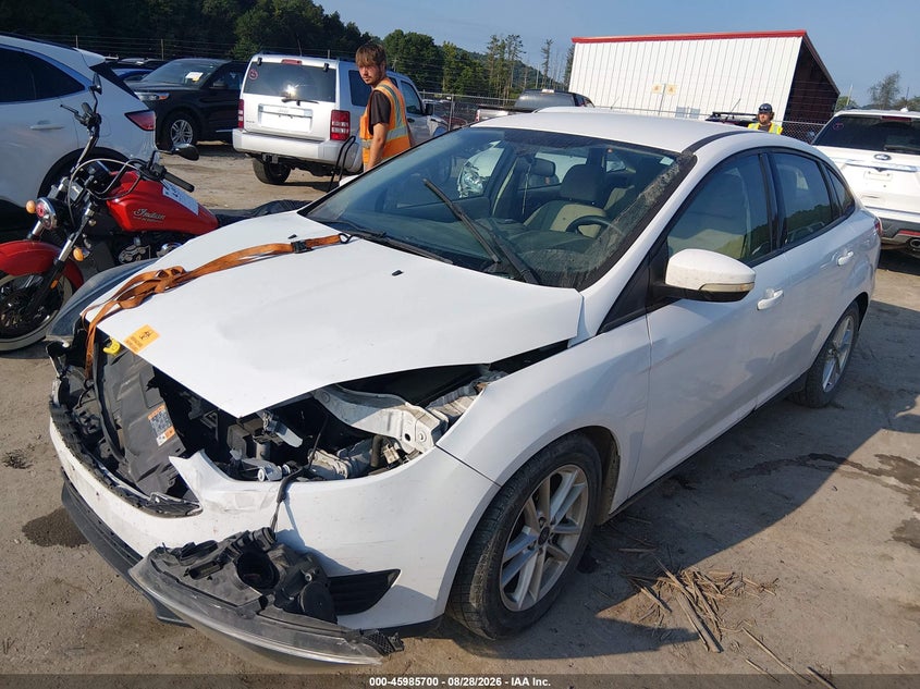Vin: 1fadp3f29gl377416, lot: 46484973, ford focus se 20162