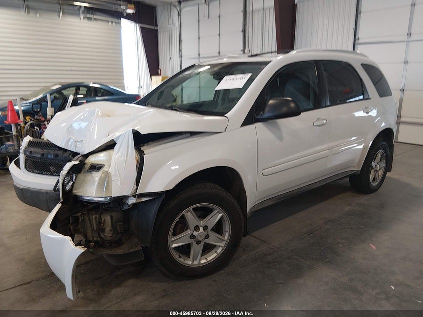 2005 Chevrolet Equinox, Front End, IAAI, VIN 2CNDL63F656058524 — photo 2