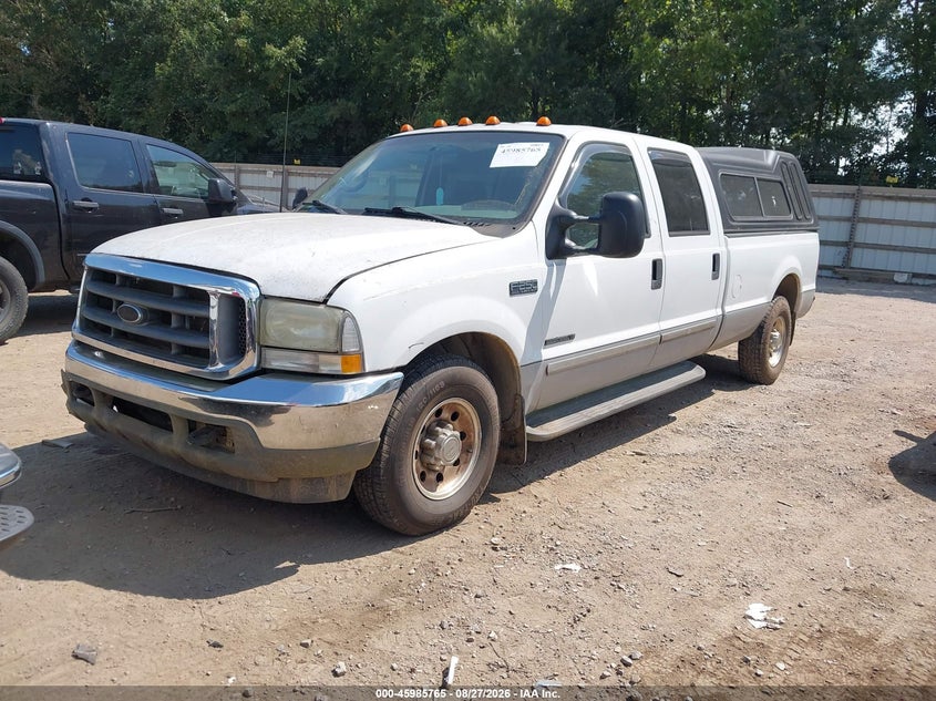 2002 Ford F250, Right Front, IAAI, VIN 1FTNW20F72ED43169 — photo 2