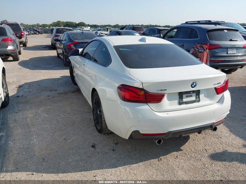 Vin: wba4w9c0xlfh26529, lot: 46485047, bmw 440i xdrive 20203