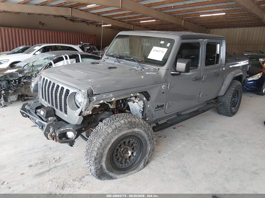 Vin: 1c6jjtamxml543923, lot: 46485049, jeep gladiator sport s 4x4 20212