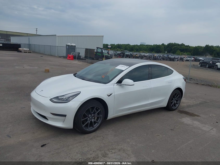 2020 TESLA MODEL 3 auction photo 2