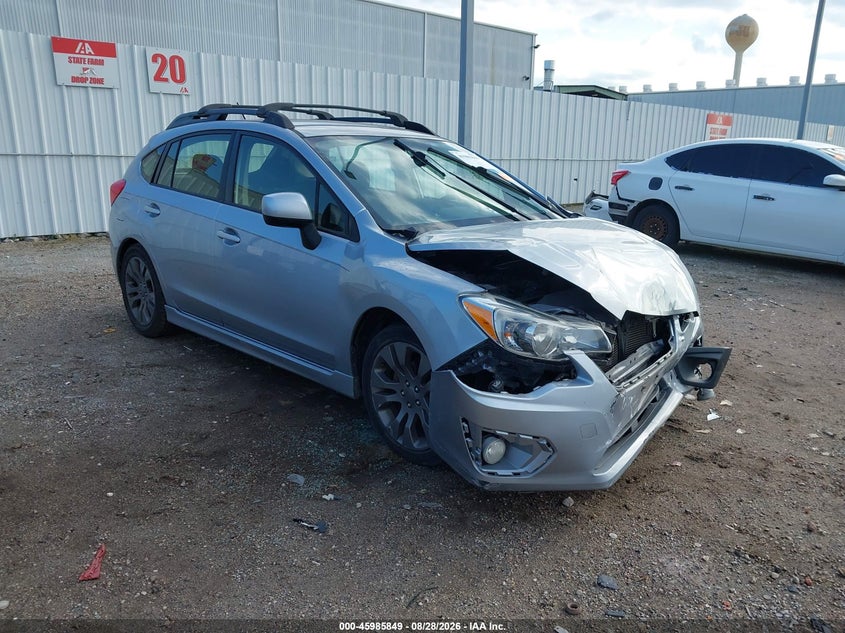 Vin: jf1gpal64d2887179, lot: 46485122, subaru impreza 2.0i sport premium 20131