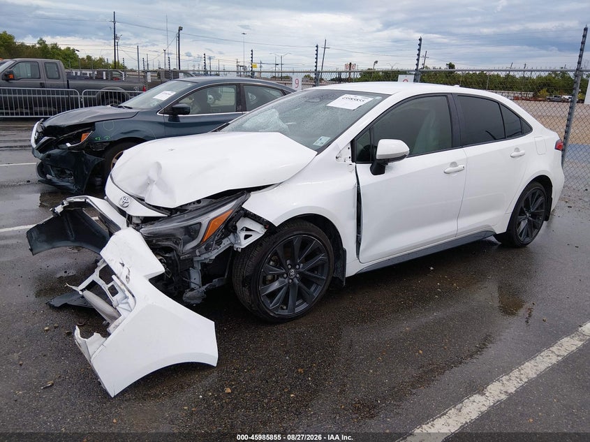Vin: jtds4mce3p3514655, lot: 46485128, toyota corolla se 20232