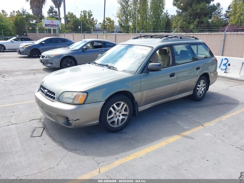 2003 Subaru Outback, Normal Wear & Tear, IAAI, VIN 4S3BH665937639853 — photo 2
