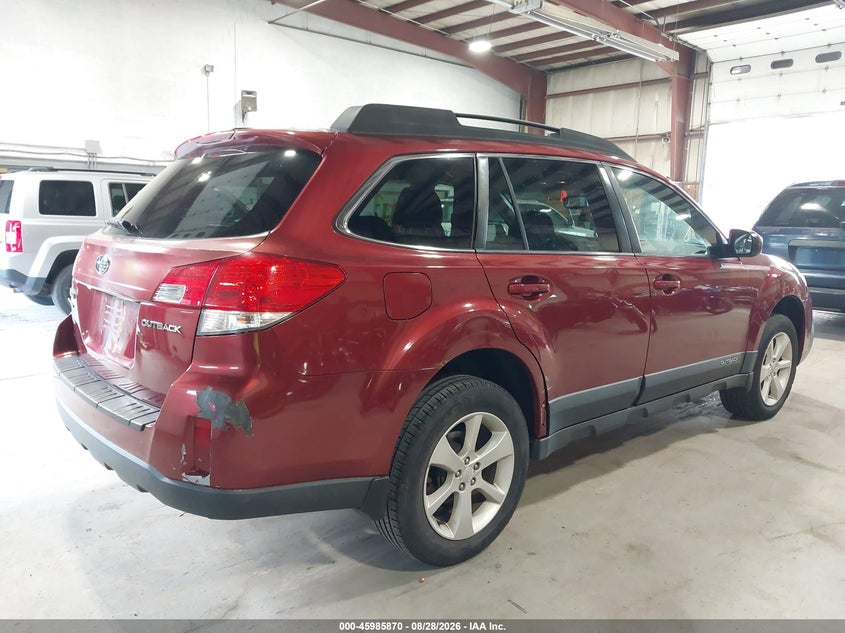 2013 SUBARU OUTBACK auction photo 4