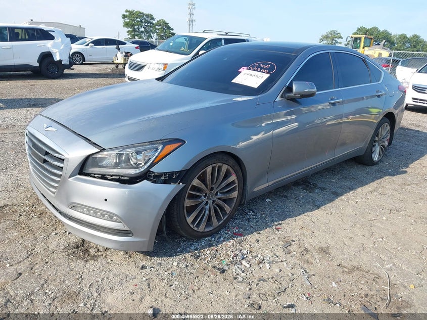 Vin: kmhgn4jf3hu208657, lot: 46485196, genesis g80 5.0 ultimate 20172