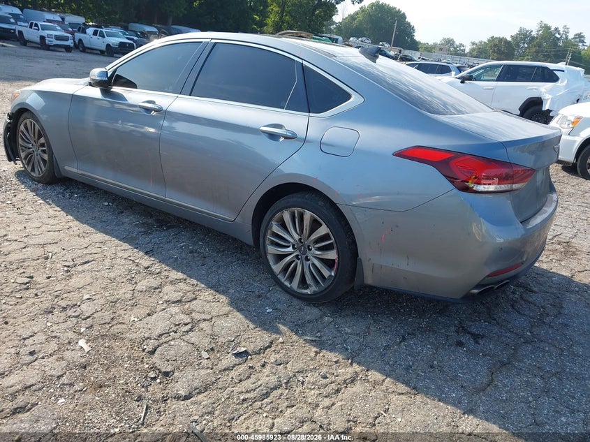 Vin: kmhgn4jf3hu208657, lot: 46485196, genesis g80 5.0 ultimate 20173