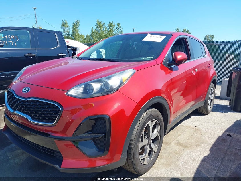 2022 KIA SPORTAGE auction photo 2