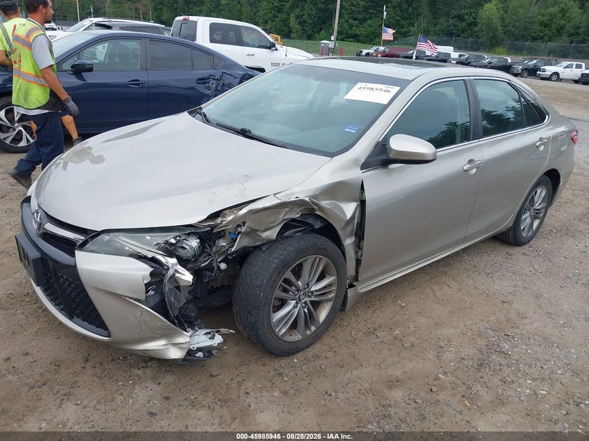 2015 Toyota Camry, Left Front, IAAI, VIN 4T1BF1FK2FU016378 — photo 2