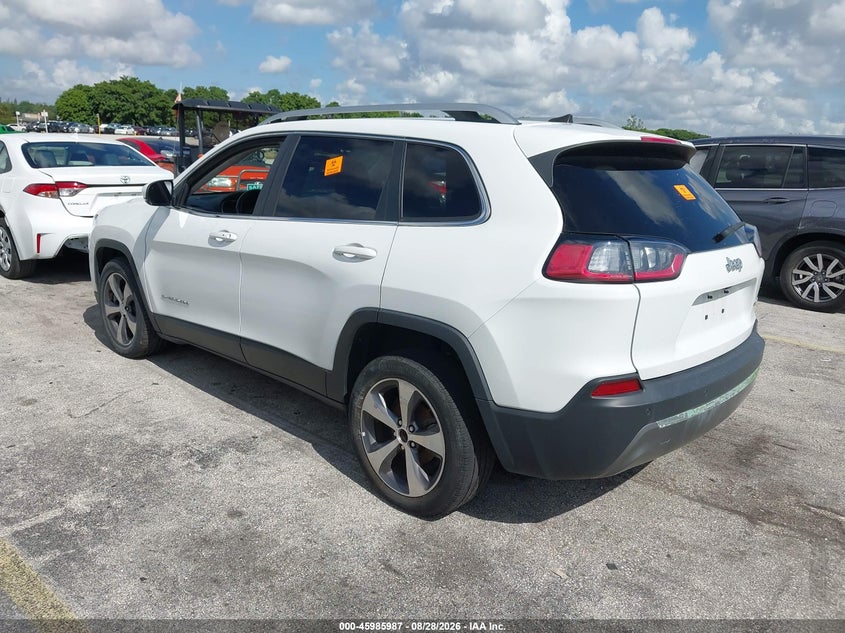 Vin: 1c4pjldb3ld530131, lot: 46485259, jeep cherokee limited fwd 20203