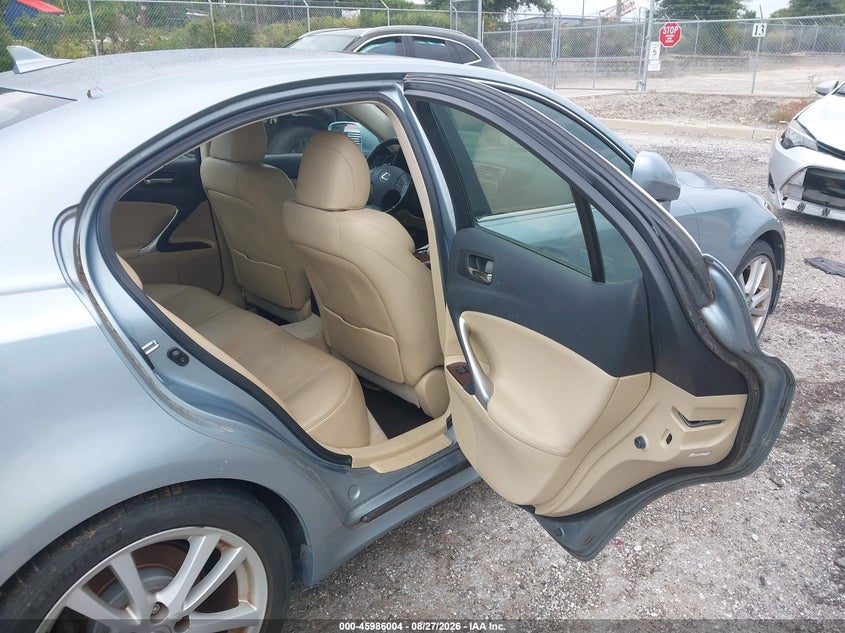 2007 LEXUS IS 250 auction photo 8