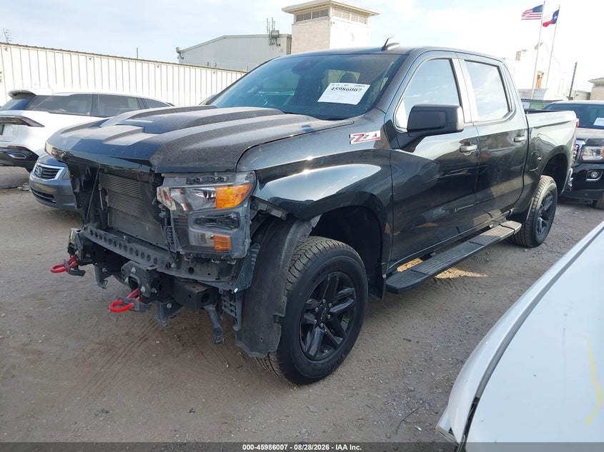 Vin: 3gcpdced5ng578789, lot: 46485280, chevrolet silverado 1500 4wd  short bed custom trail boss 20222