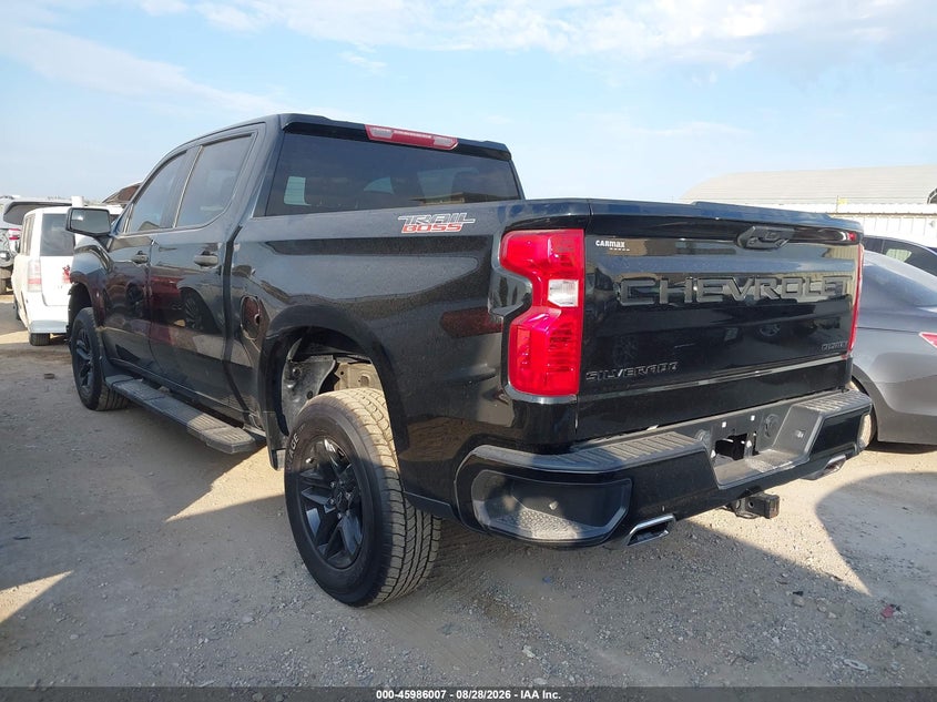 Vin: 3gcpdced5ng578789, lot: 46485280, chevrolet silverado 1500 4wd  short bed custom trail boss 20223