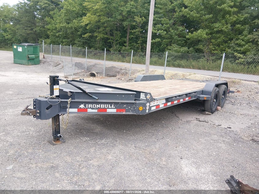 2024 NORSTAR 20' FLATBED TRAILER auction photo 2