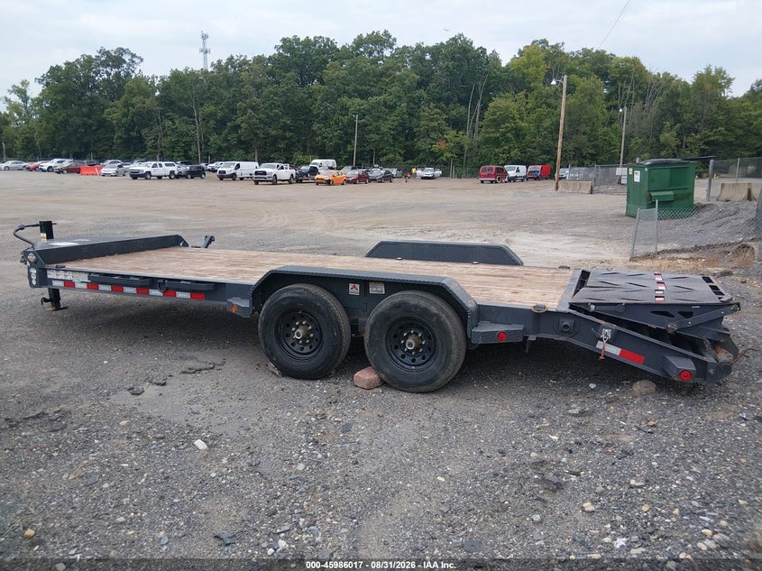 2024 NORSTAR 20' FLATBED TRAILER auction photo 3