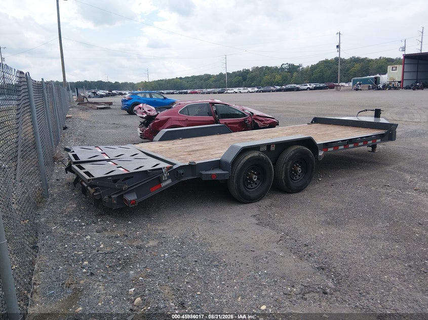 2024 NORSTAR 20' FLATBED TRAILER auction photo 4