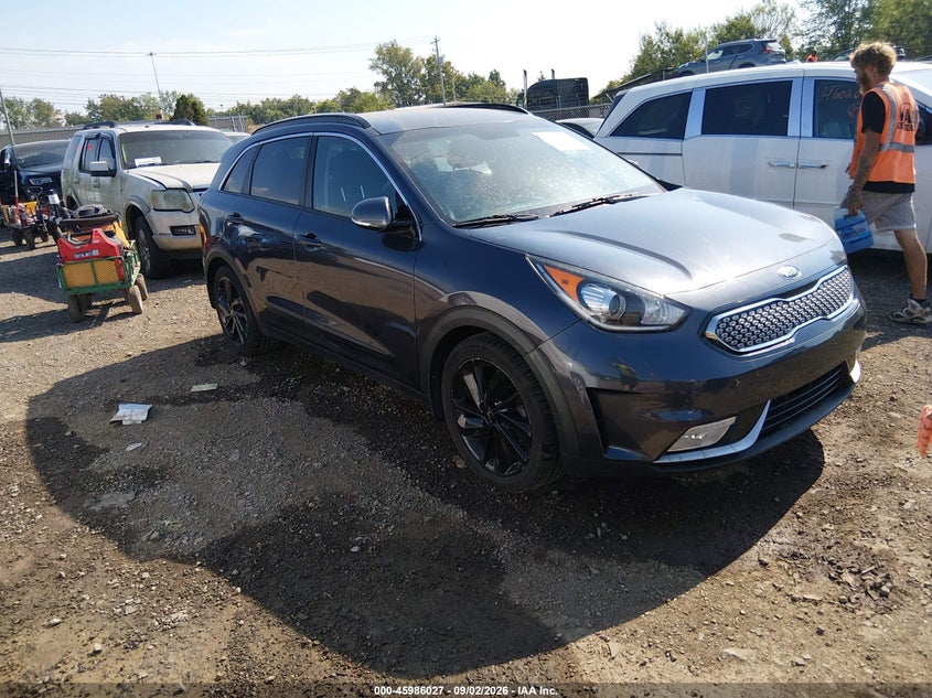 Vin: kndcc3lc9j5134991, lot: 46485300, kia niro ex 2018 img_1