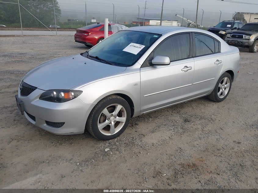 2005 Mazda 3, Обычный износ, IAAI, VIN JM1BK12F151298151 — фото 2