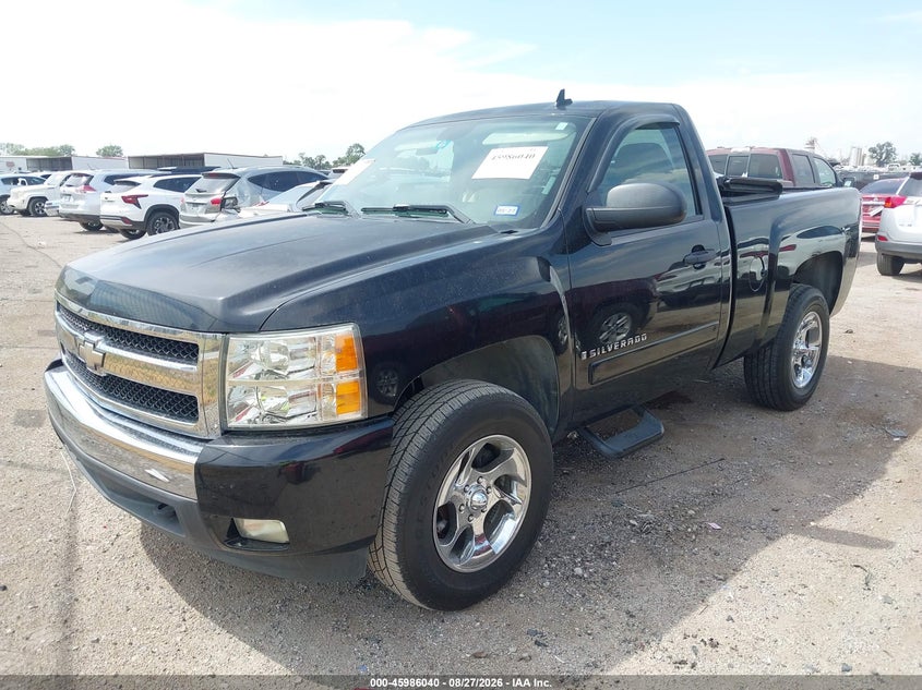 2007 Chevrolet Silverado, Rear, IAAI, VIN 1GCEC14C47Z645344 — photo 2