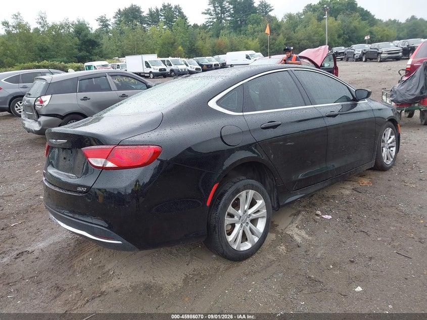Vin: 1c3cccabxfn704793, lot: 46485342, chrysler 200 limited 20154
