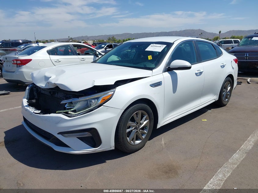 2019 Kia Optima Lx, Front End, IAAI, VIN 5XXGT4L3XKG333715 — photo 2