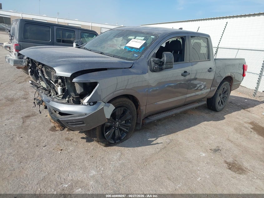 Vin: 1n6aa1ed1pn118670, lot: 46485370, nissan titan sv 4x4 20232