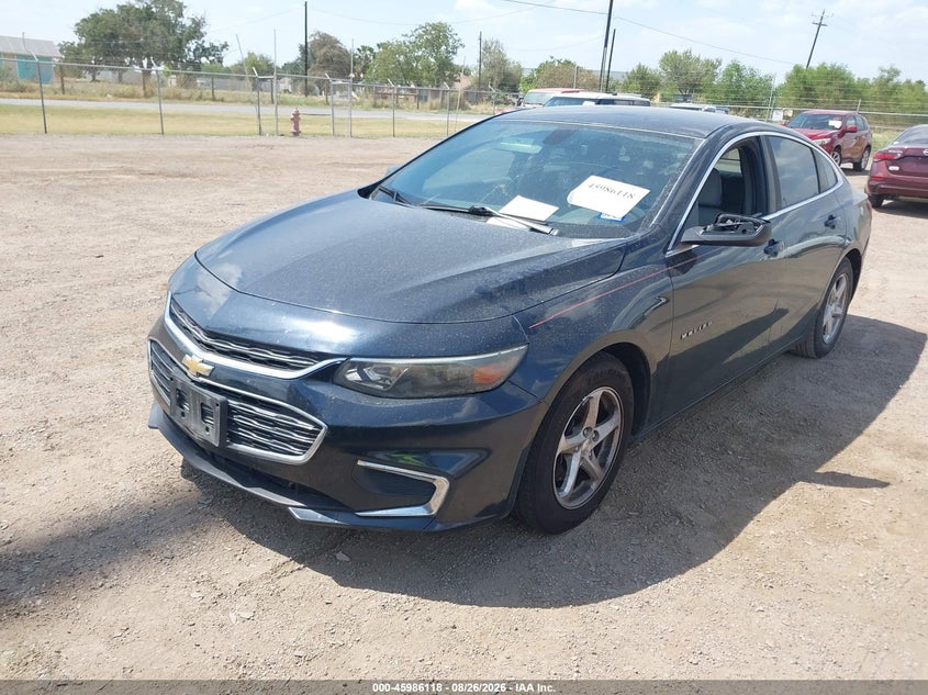 2017 Chevrolet Malibu, Вилучене, IAAI, VIN 1G1ZB5ST7HF140912 — фото 2