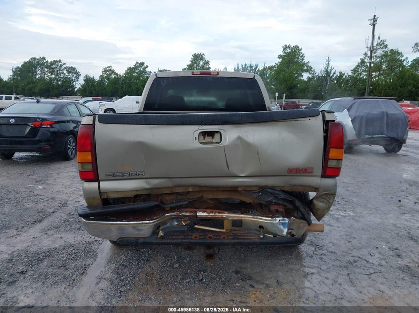 GMC SIERRA 1500 2000 VIN 1GTEK19T1YE163886