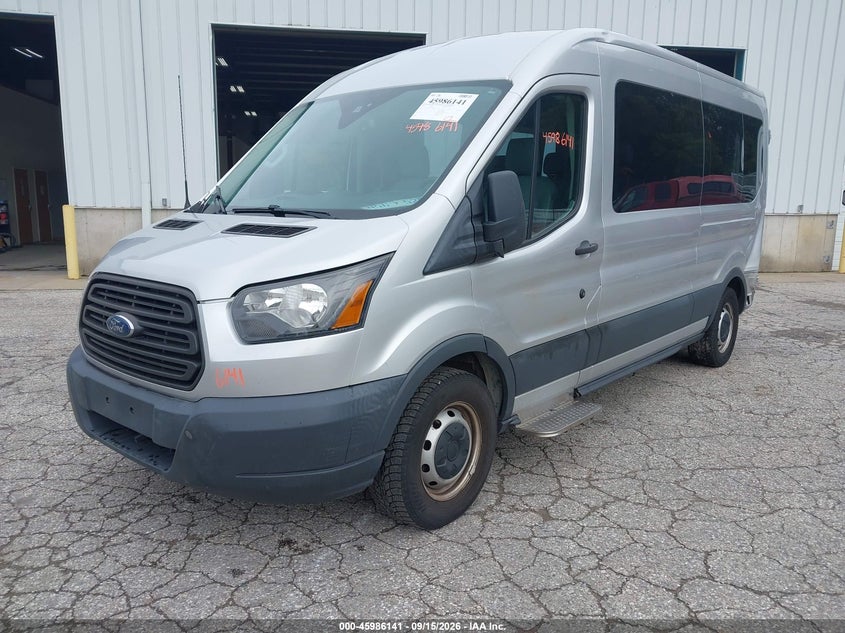 Vin: 1fbzx2cm8hkb56658, lot: 46485414, ford transit-350 xl 20172