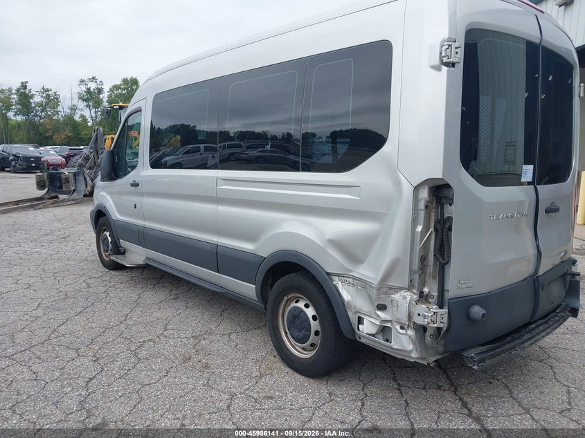 Vin: 1fbzx2cm8hkb56658, lot: 46485414, ford transit-350 xl 20173