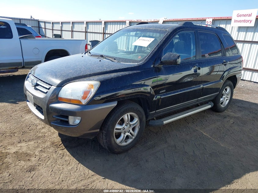 2007 KIA SPORTAGE auction photo 2