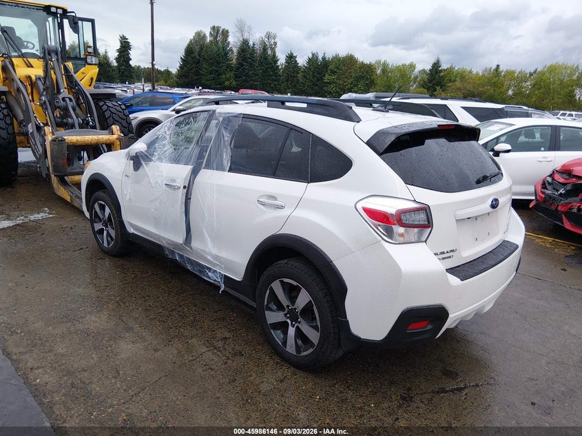 Vin: jf2gpbpc2fh214019, lot: 46485419, subaru xv crosstrek hybrid touring 20153