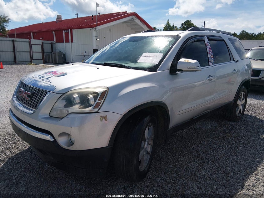 2012 GMC ACADIA SPORT UTILITY VEHICLE 3.6L V-6 DI, DOHC, VVT, 288HP