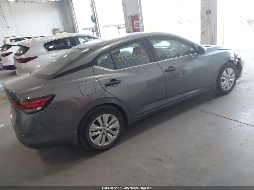 Vin: 3n1ab8bv9sy365228, lot: 46485430, nissan sentra s 20254