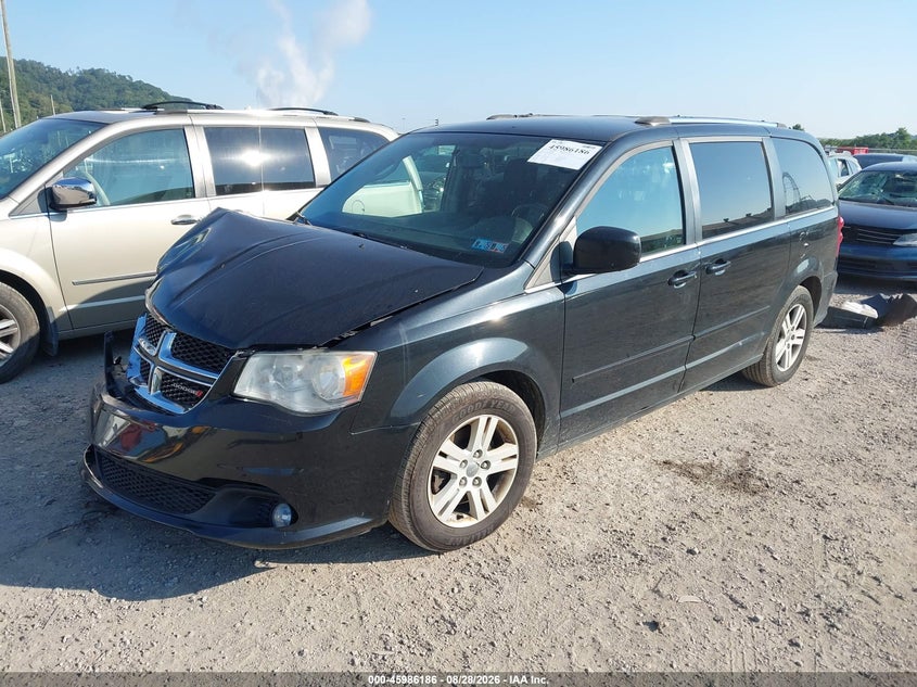 2013 DODGE CARAVAN VAN 3.6L V-6 DOHC, VVT, REGULAR , 283HP