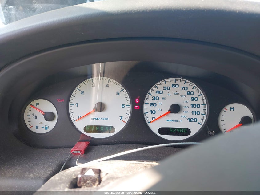 DODGE INTREPID 2000 VIN 2B3HD46R7YH447082