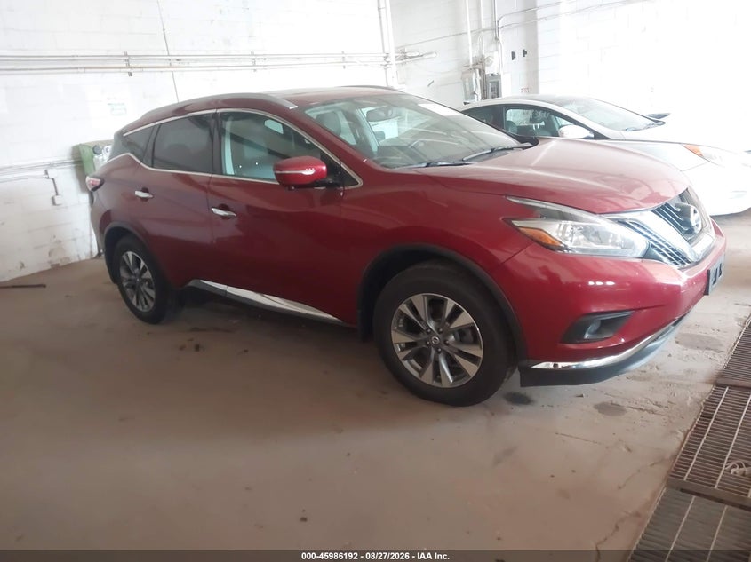 2015 Nissan Murano Sl VIN 5N1AZ2MH3FN271194