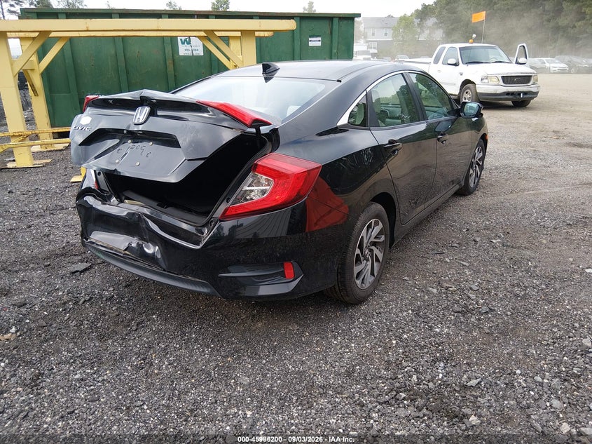 Vin: 2hgfc2f71jh569908, lot: 46485473, honda civic ex 20184