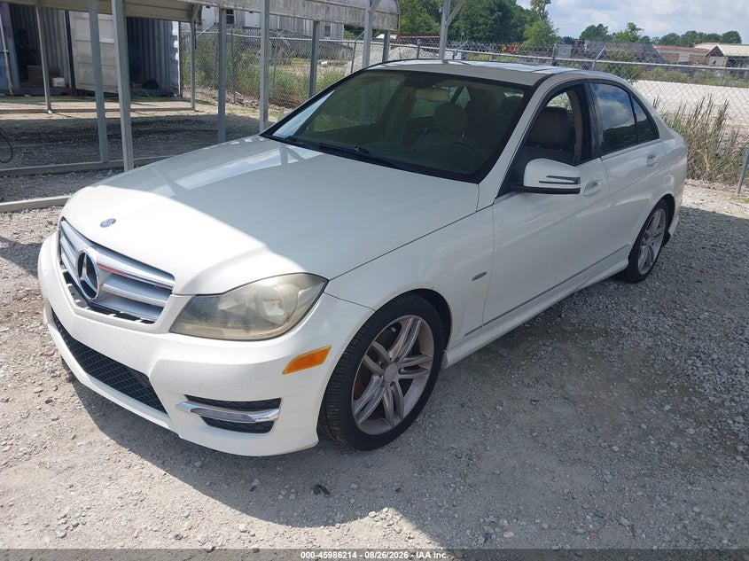 2012 MERCEDES-BENZ C 250 auction photo 2