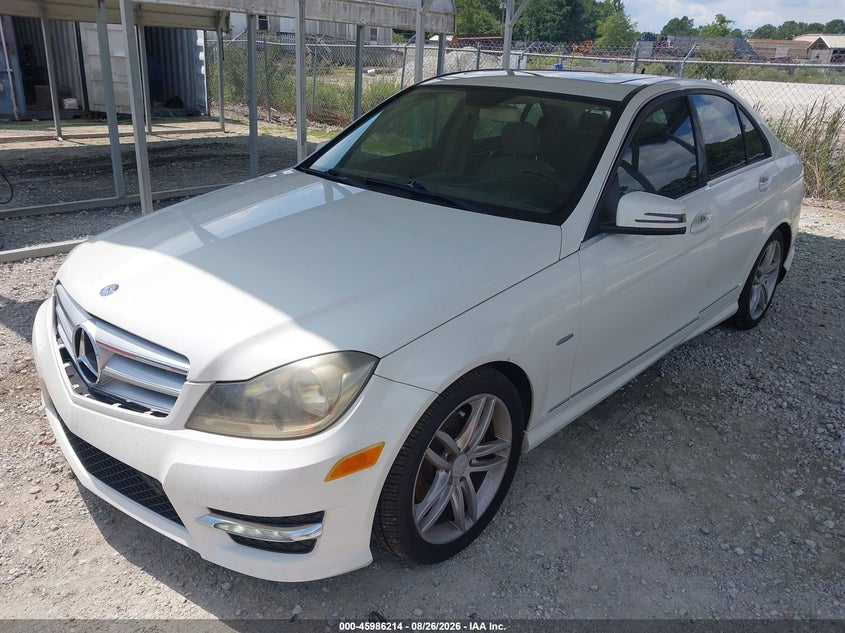 2012 MERCEDES-BENZ C 250 auction photo 6