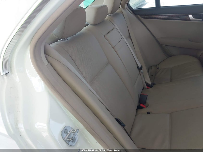 2012 MERCEDES-BENZ C 250 auction photo 8
