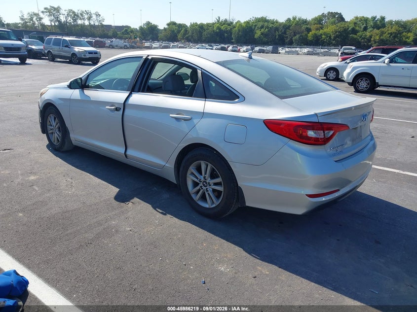 Vin: 5npe24af7gh301503, lot: 46485492, hyundai sonata se 20163