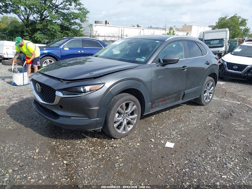 2025 Mazda CX-30, Лівий бік, IAAI, VIN 3MVDMBCM7SM775121 — фото 2