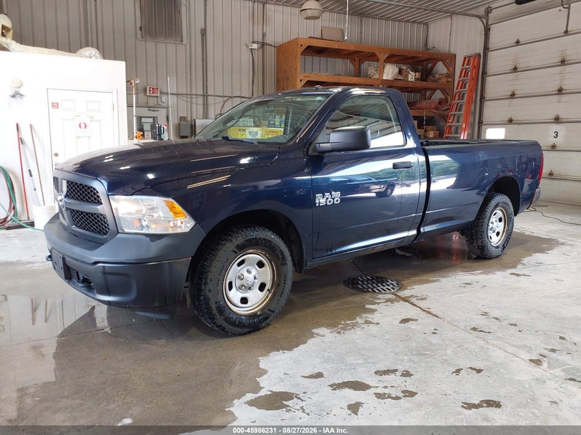 Vin: 3c6jr7dg8hg706979, lot: 46485504, ram 1500 tradesman  4x4 8' box 20172