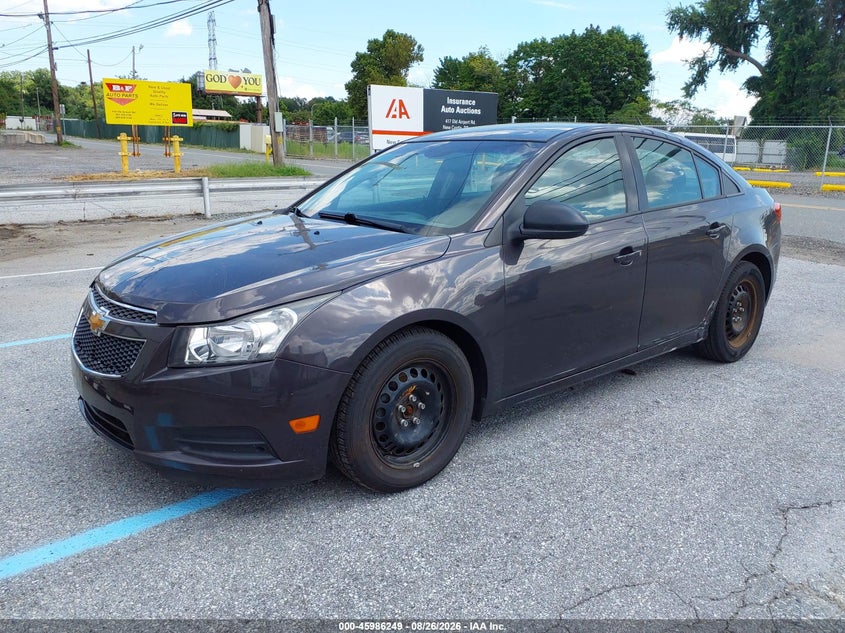 2014 Chevrolet Cruze Ls Auto, Unknown, IAAI, VIN 1G1PA5SG1E7458933 — photo 2