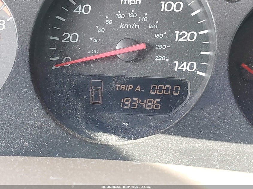 ACURA MDX 2002 VIN 2HNYD18602H524845