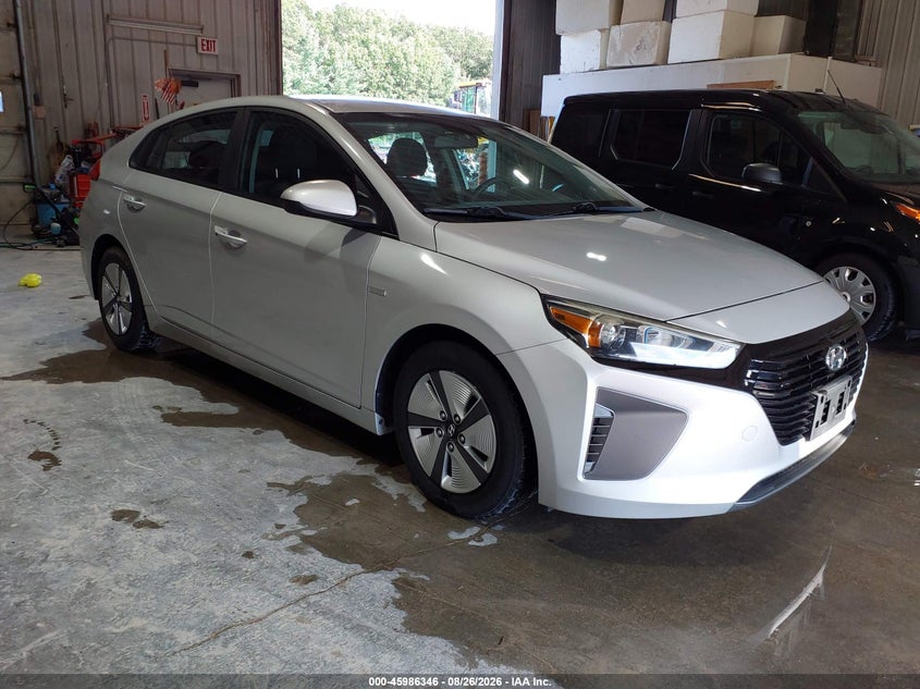 Vin: kmhc65lc7ku106919, lot: 46485619, hyundai ioniq hybrid blue 2019 img_1