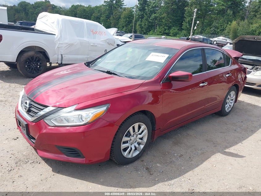 Vin: 1n4al3ap2hn333135, lot: 46485623, nissan altima 2.5 s 20172